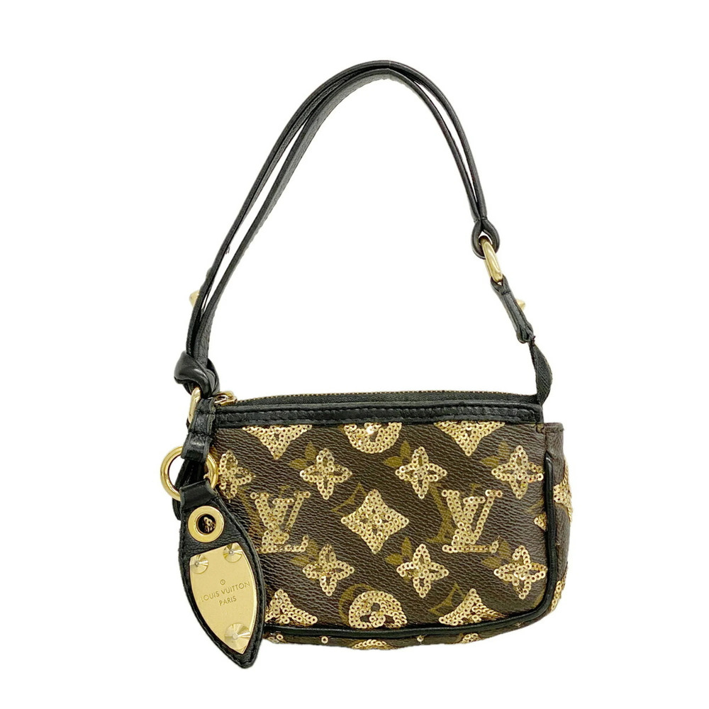 Louis Vuitton Bags & Pouches Monogram Eclipse Mini Pochette Accessoires M6012...